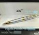 New Copy Mont Blanc Victor Hugo Limited Edition Fountain Pen Silver Gold (3)_th.jpg